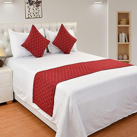 Luxurious Bed Runners with Cushion Covers for Your Room