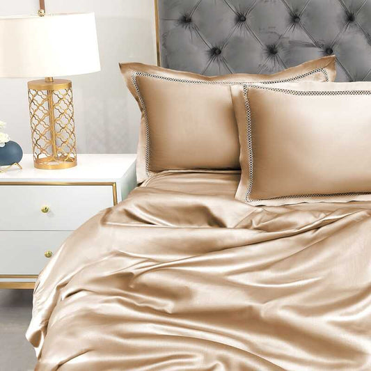 Luxury King Size Cotton Bedsheet Set - 400 TC by Style House