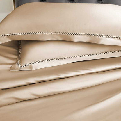 Luxury King Size Cotton Bedsheet Set - 400 TC by Style House